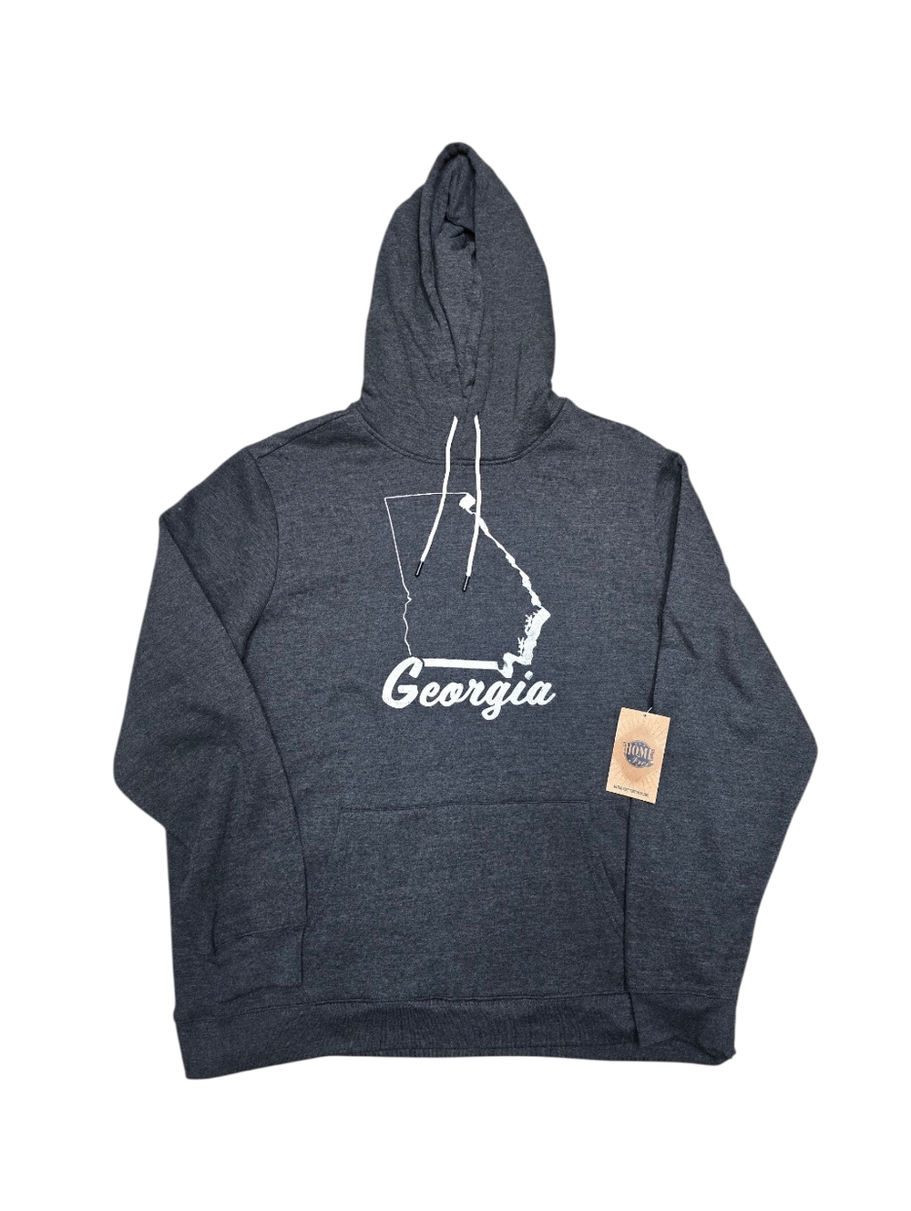 Nwt! Georgia Hoodie Charcoal Gray Sz 2xl